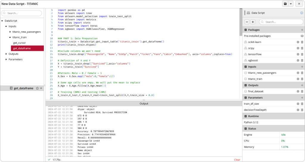 platform data scripts
