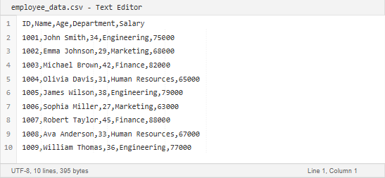 csv
