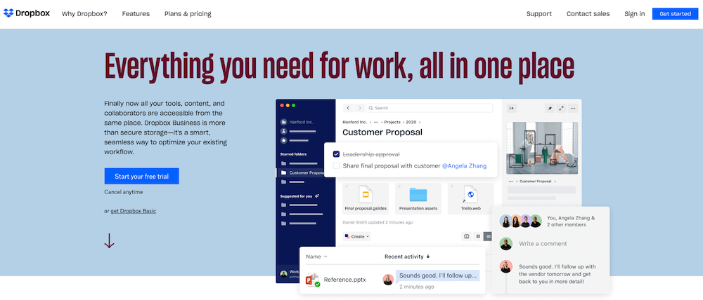 Dropbox Storage Tool 1