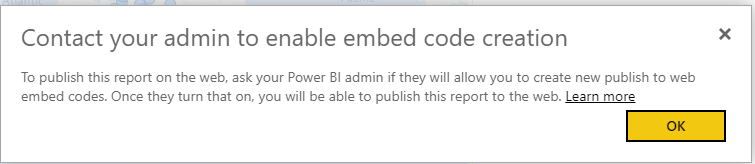 Powerbi Embed Dashboards