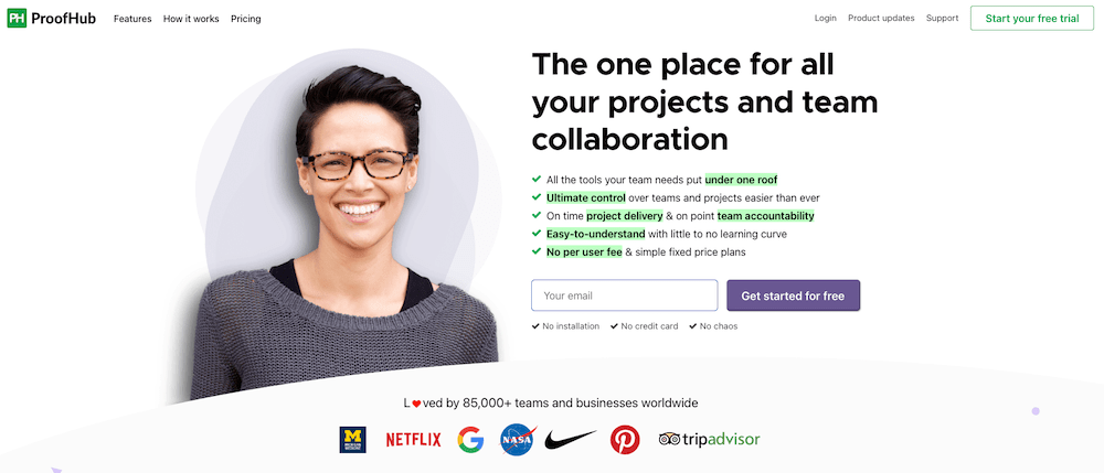 Proofhub Project Management Tool