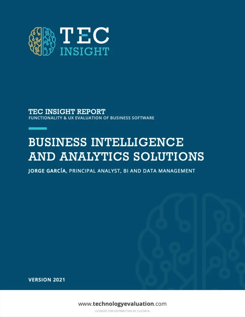 Business Intelligence and Analytics Solutions Report 2021