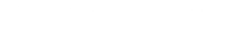 Geometric white text on black background